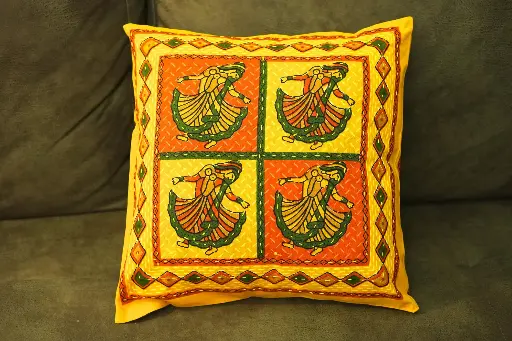 Cushion Cover - Dancing Women